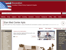 Tablet Screenshot of excavation.cc